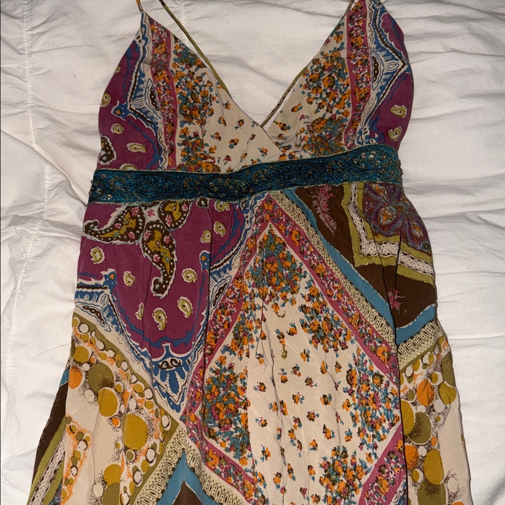 Nicole Miller Studios Multicolor Patchwork Sequin… - image 4